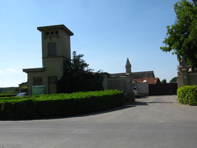 The abbey gate